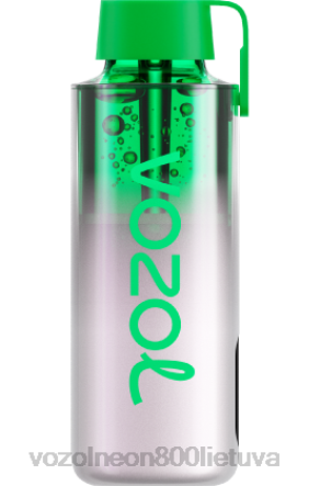 VOZOL Nikotinos - VOZOL NEON 10 000 rūgštus obuolių ledas B24DT238