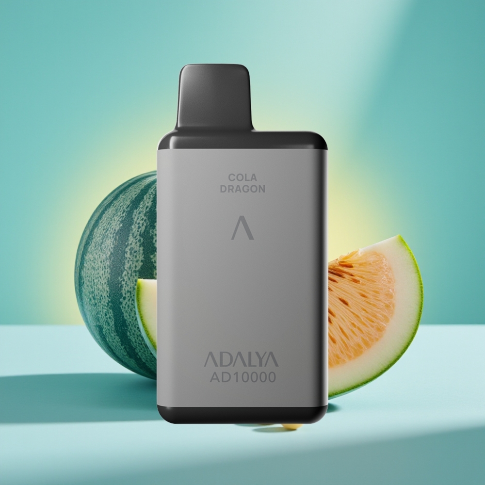 Adalya AD 10000 Puffs Disposable Vape Mėlynasis Melionas, 14 ml, USB-C