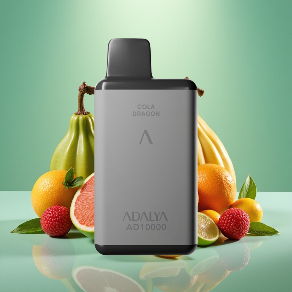 Adalya AD 10000 Puffs Kosminė pilka USB-C 14 ml Mano meilė