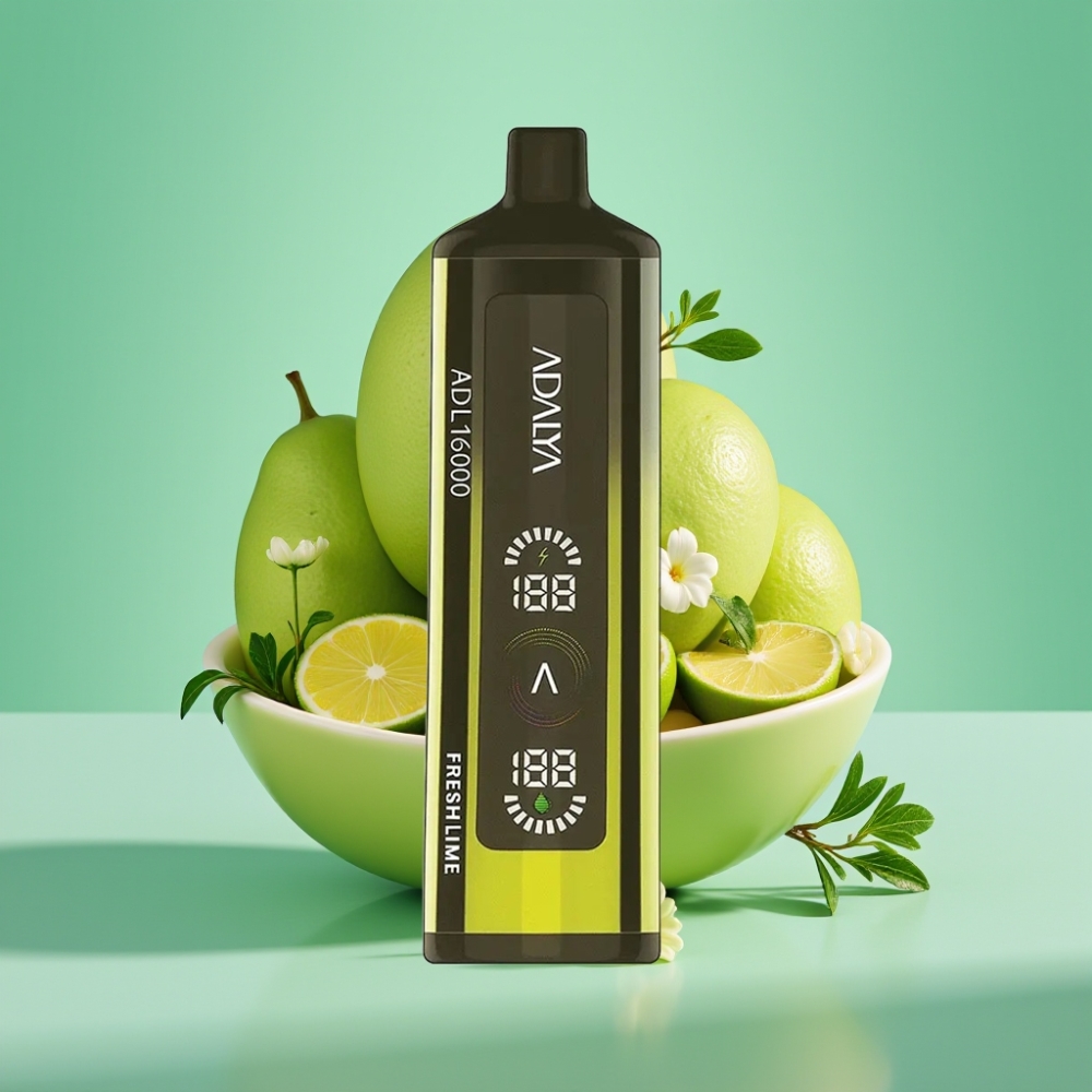 Adalya ADL 16000 PRO Puffs Disposable Vape Šviežios Citrinos, USB-C, 25ml