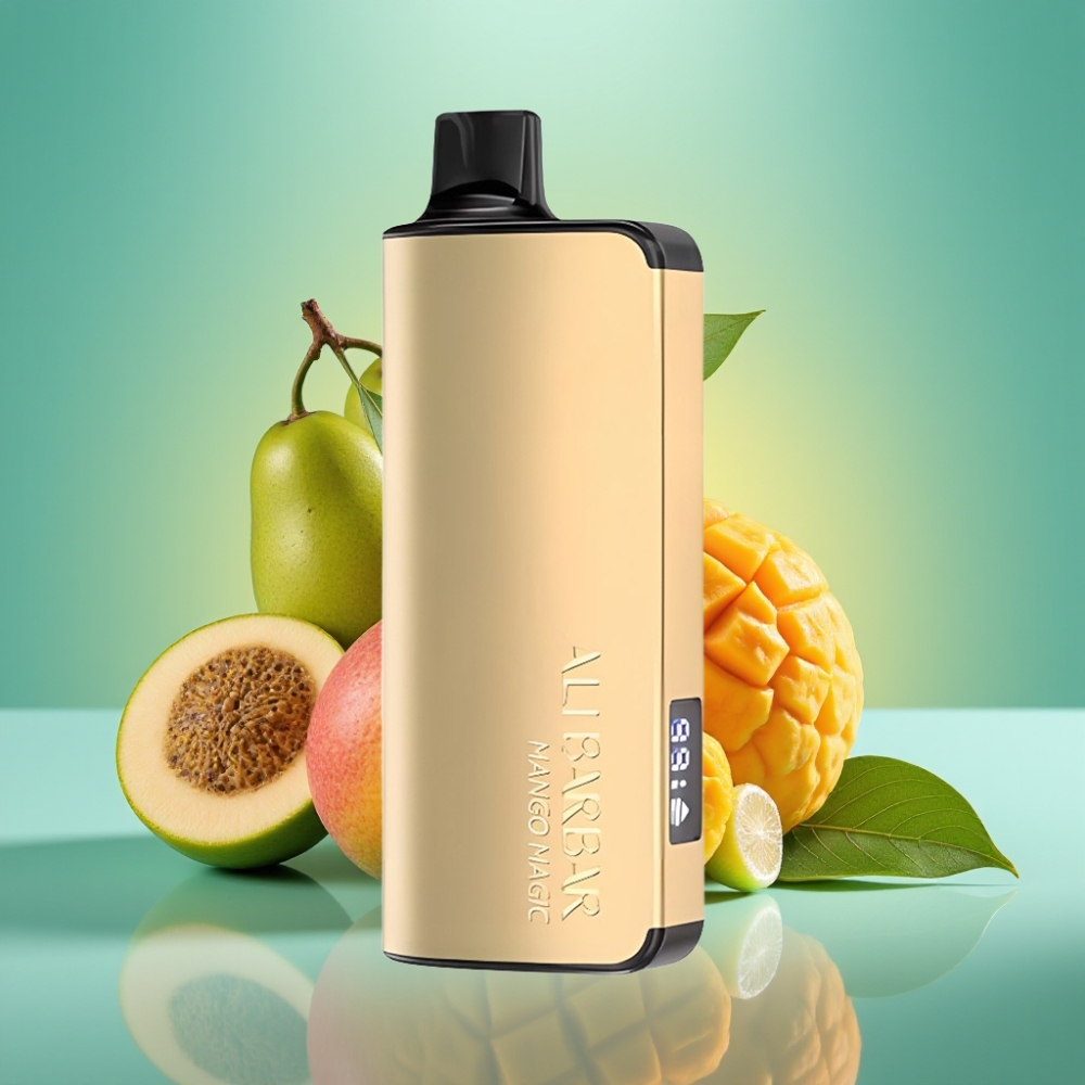 Alibarbar Ingot 9000 Puffs 22ml 2350mAh Mango Magiškas