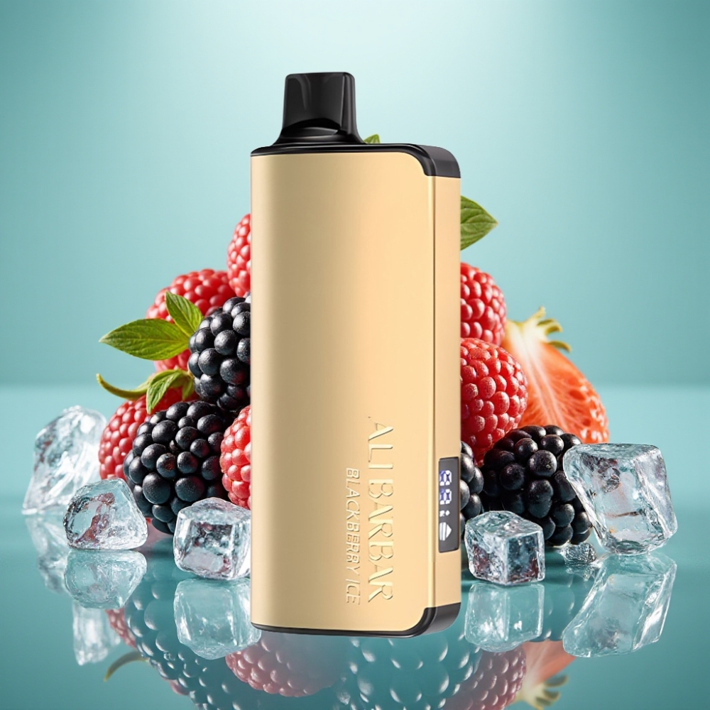 Alibarbar Ingot 9000 Puffs 22ml 2350maha Juoduogės Ledas