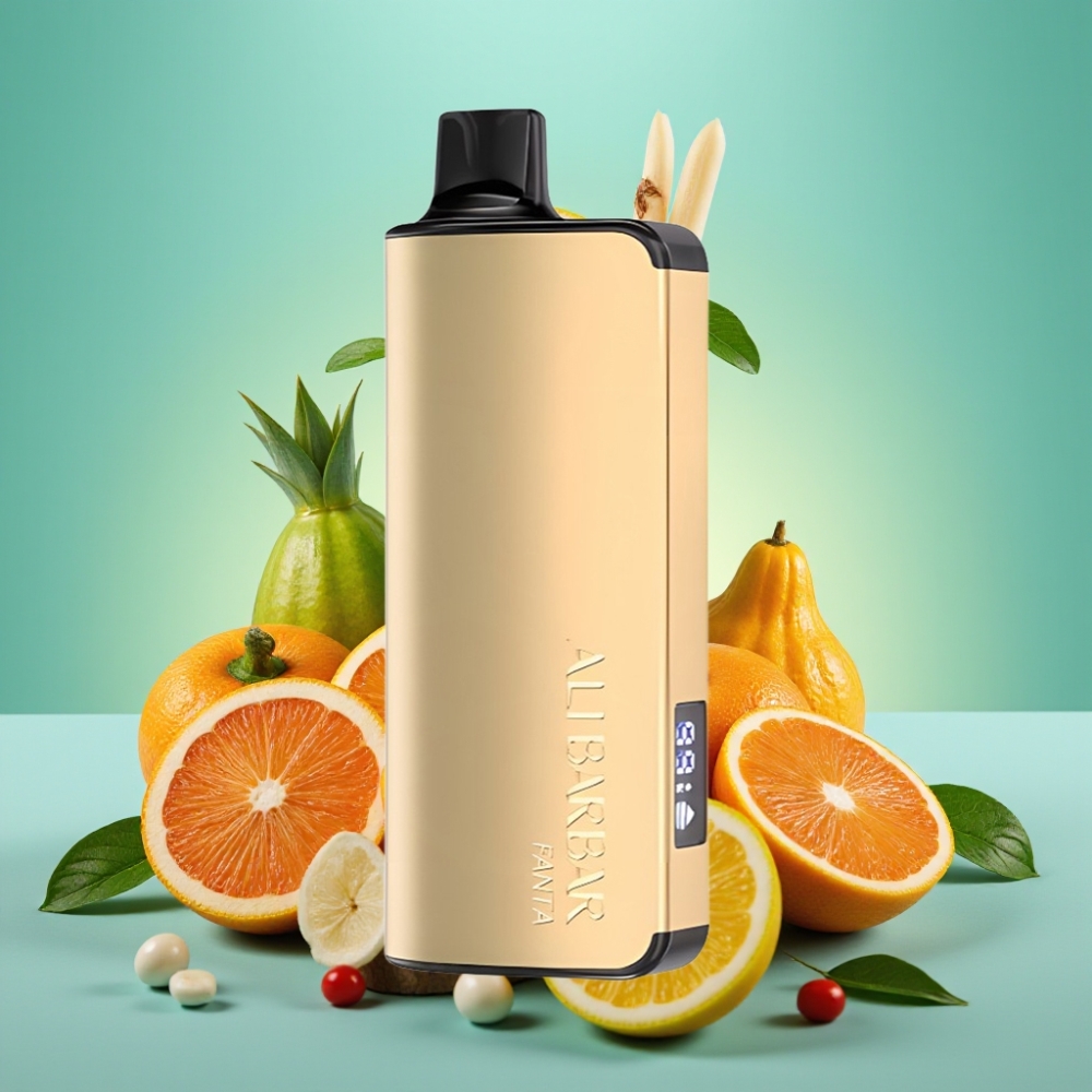 Alibarbar Ingot 9000 Puffs 22ml Fanta