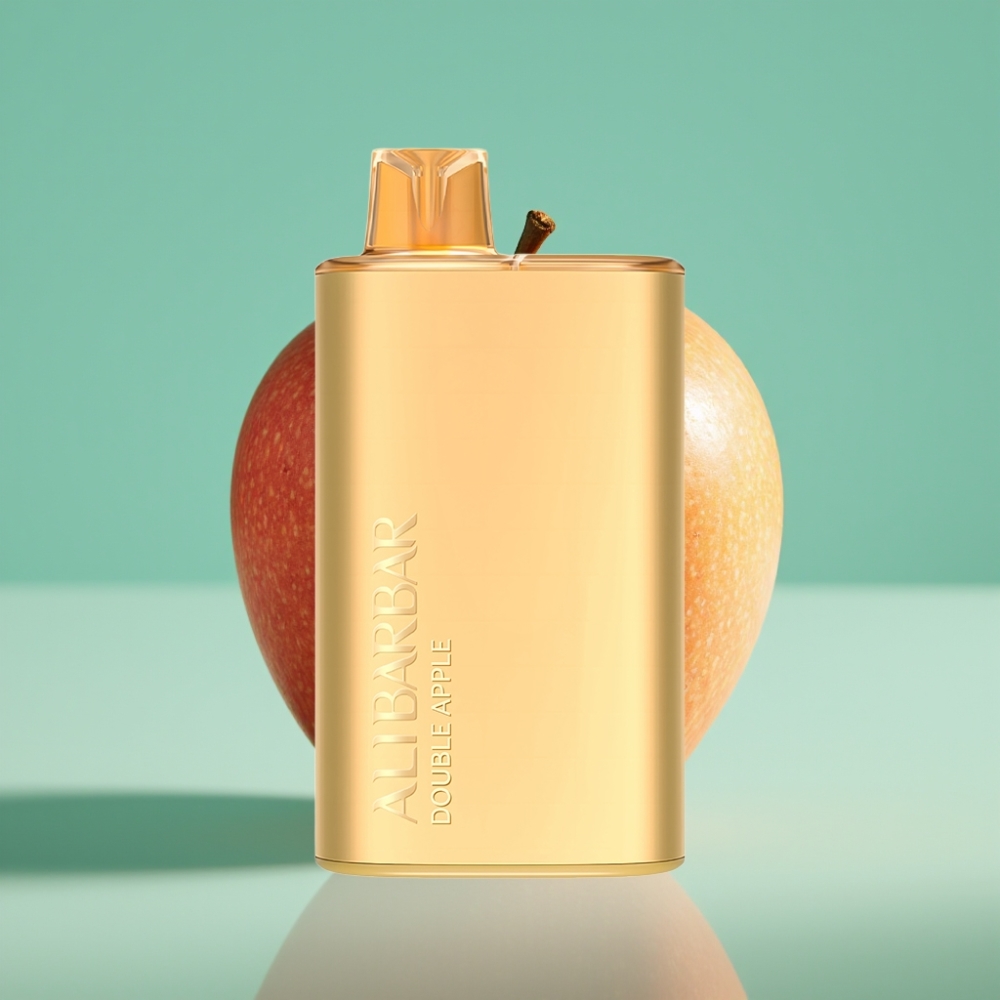 Alibarbar Rich 8000 Puffs 20ml 2000mAh Dviguba Obuolių