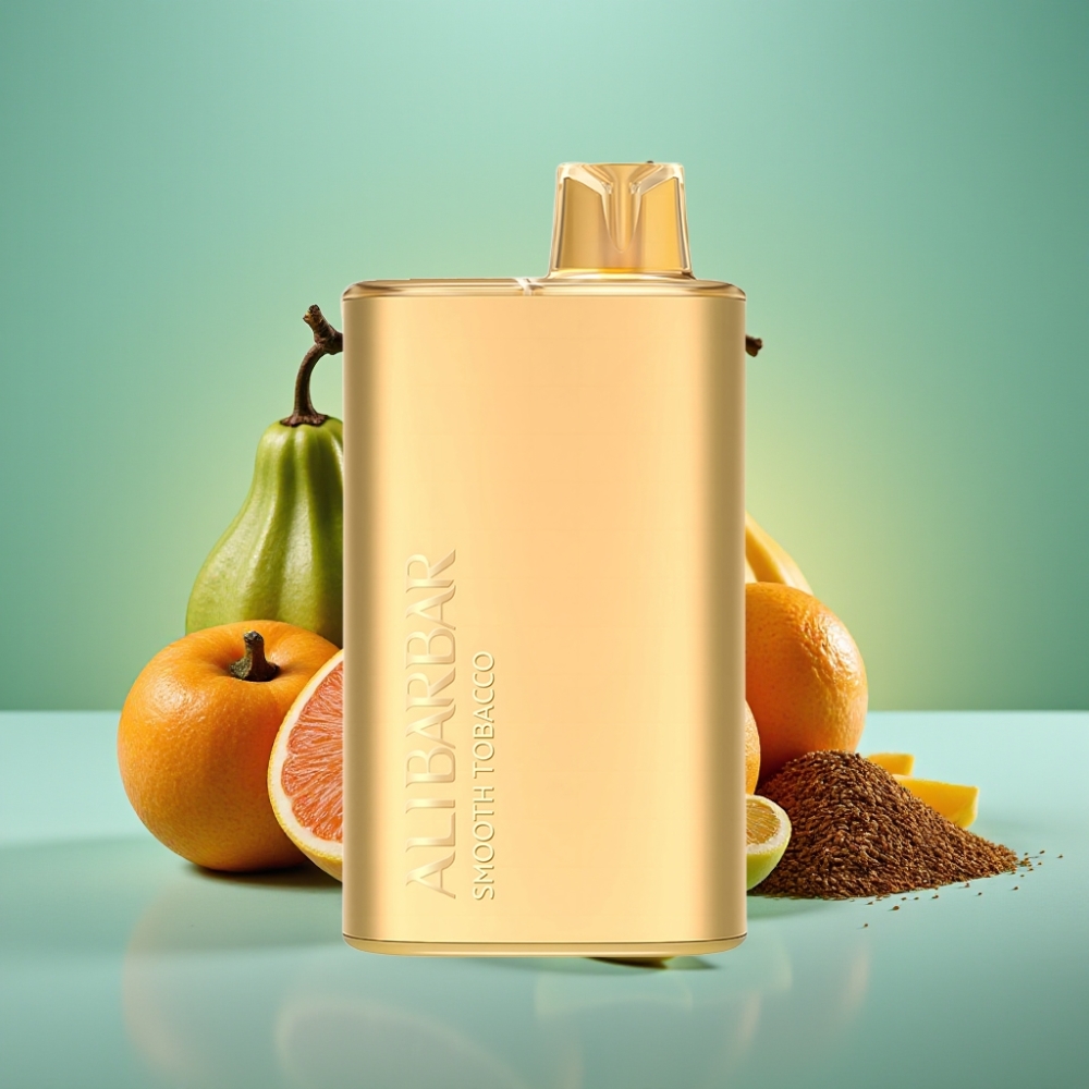 Alibarbar Rich 8000 Puffs 20ml 2000mAh Švelnus Tabakas