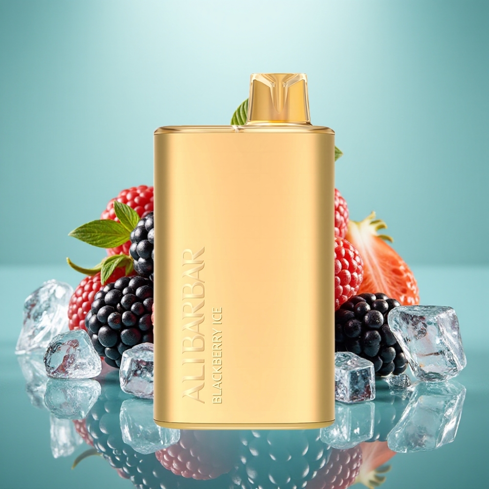 Alibarbar Rich 8000 Puffs Juodųjų Serbentų Ledas 20ml 2000mAh 1.1Ohm