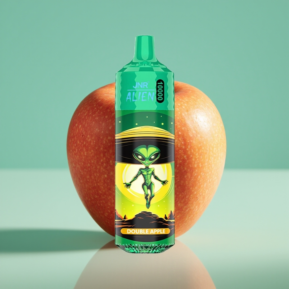 JNR Alien 10000 Puffs, 850mAh, Dvigubas Obuolys