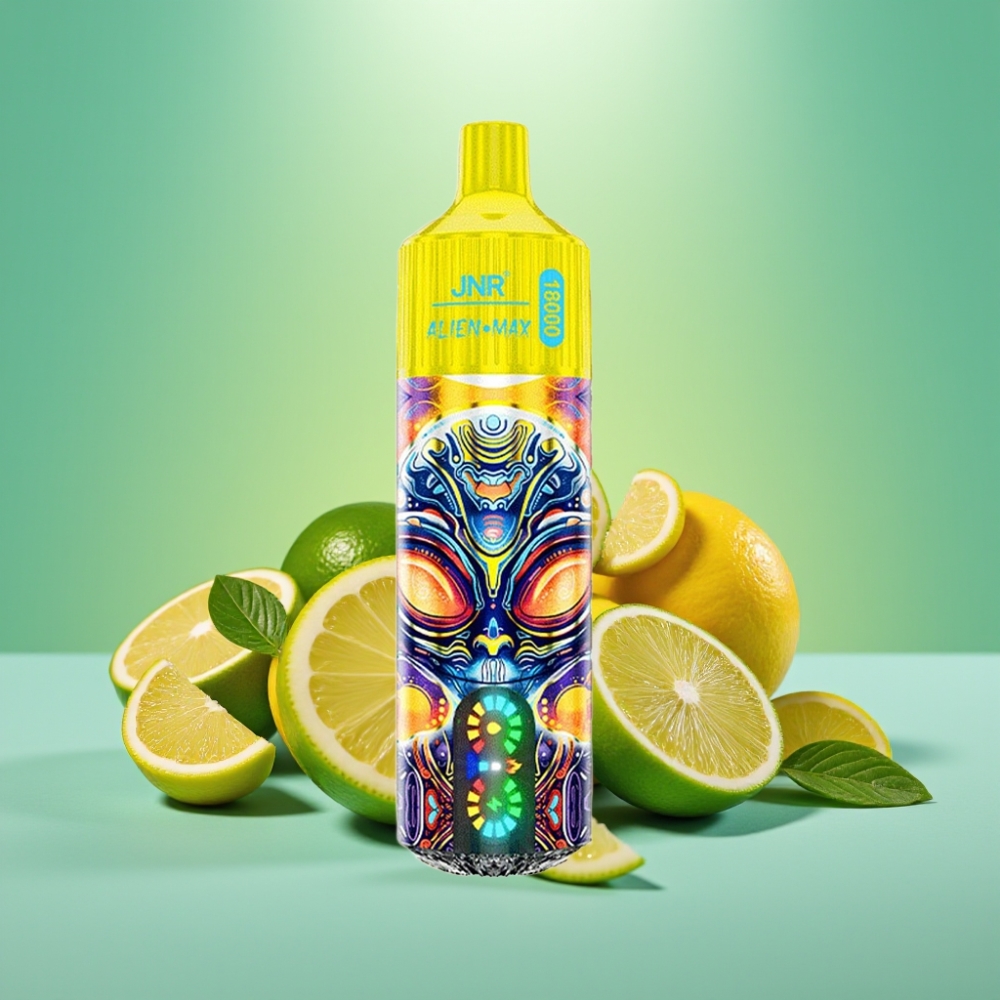 JNR Alien Max 18000 Puffs Citrina & Žalioji Lima, 28ml, Type-C