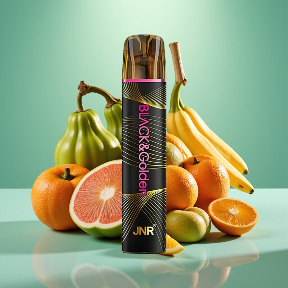 JNR Black&Golden 800 Puffs Disposable Vape 550mAh Lady killa