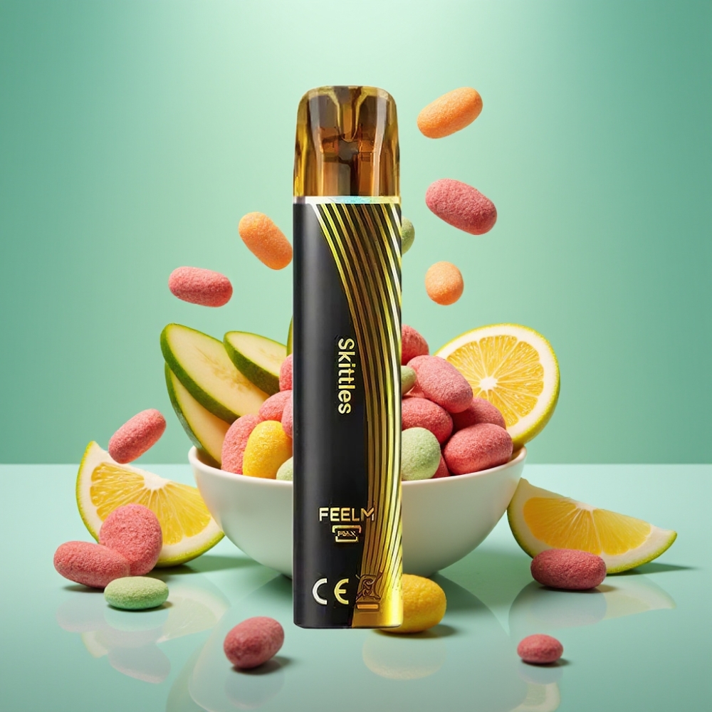 JNR Black&Golden 800 Puffs Disposable Vape Skittles 2ml 550mAh