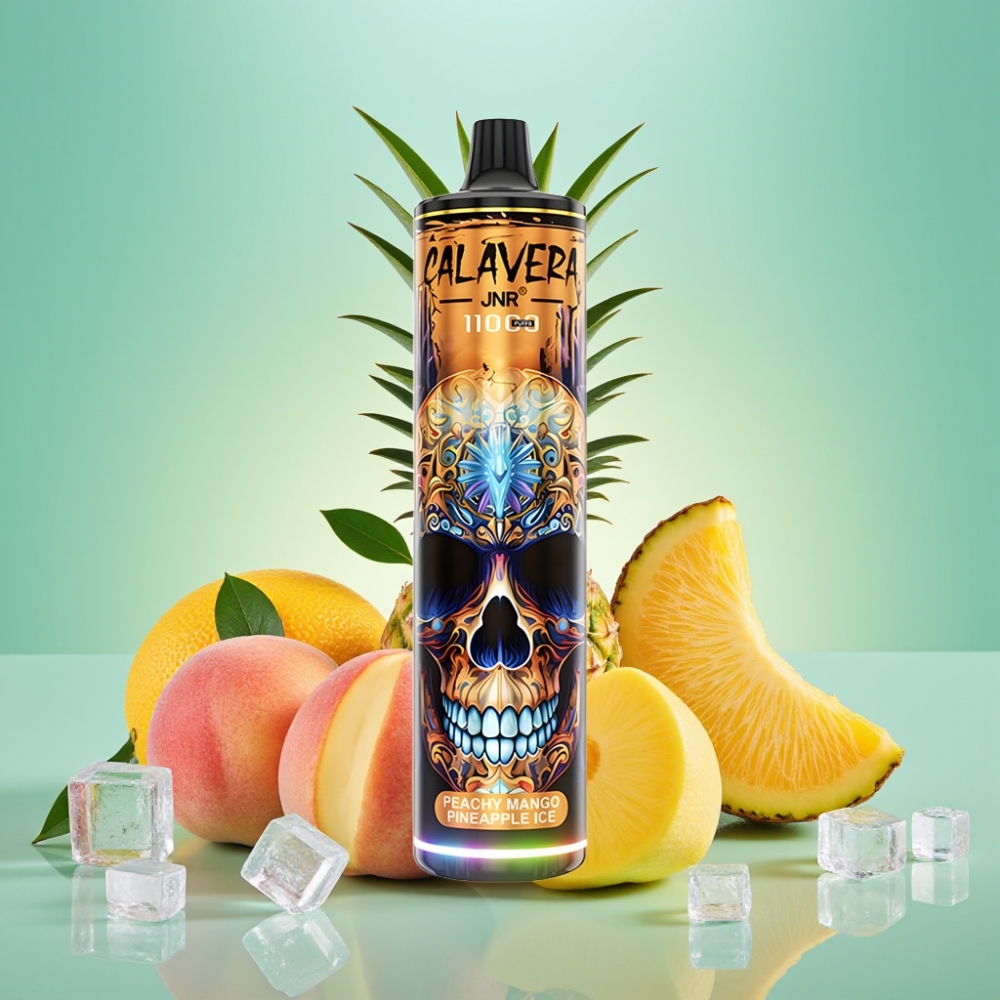 JNR Calavera 11000 Puffs Type-C 21ml Persikas Mango Ananasas Ledo