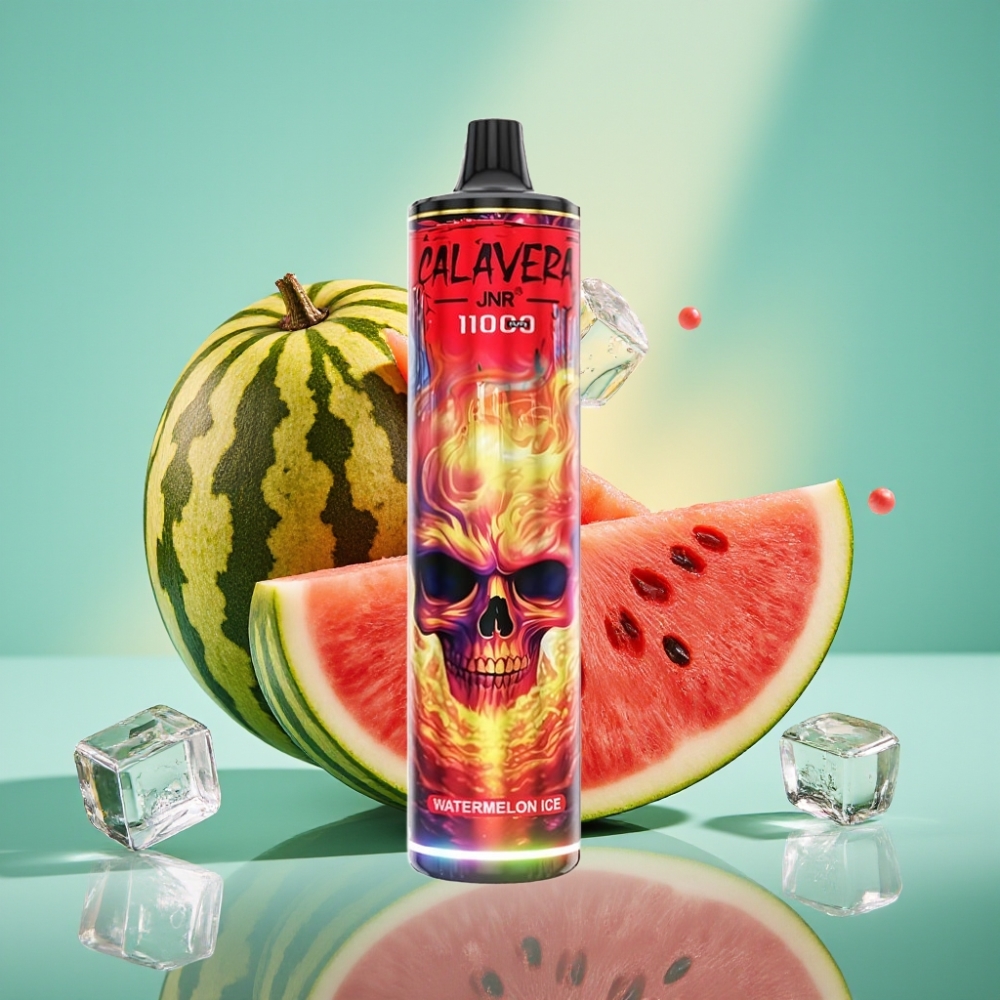 JNR Calavera 11000 Puffs, Type-C, 850mAh, Arbūzas su Mėtų Skoniu