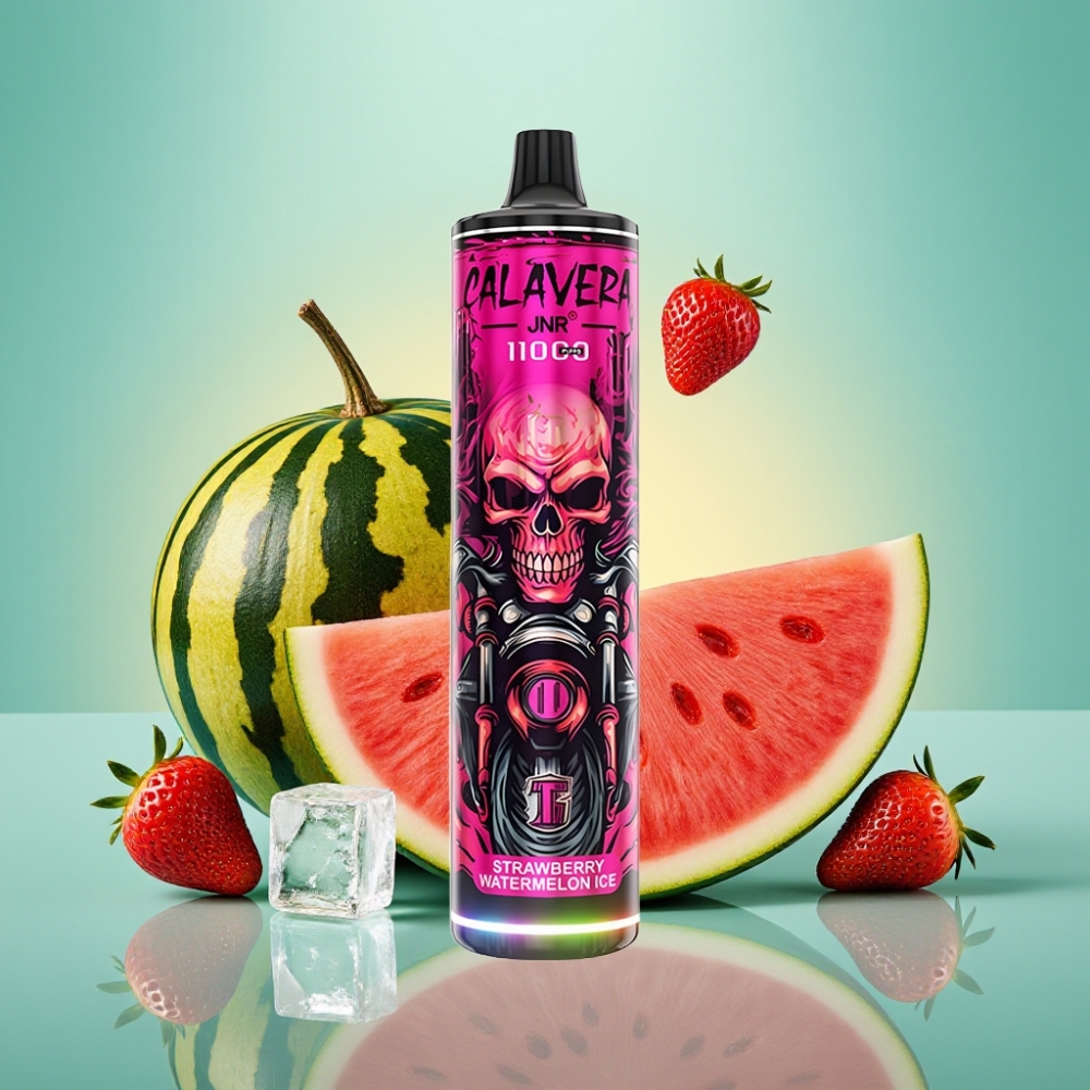 JNR Calavera 11000 Puffs Type-C 850mAh Braškės Arbūzas Ledas