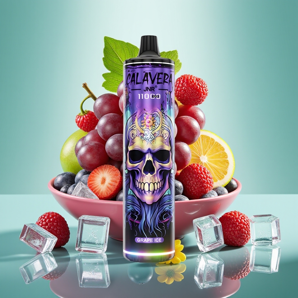 JNR Calavera 11000 Puffs Type-C 850mAh Vynuogių Ledas