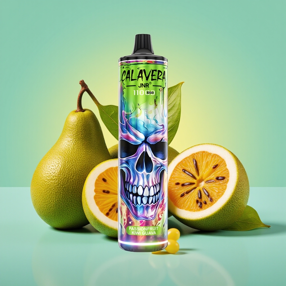 JNR Calavera 11000 Puffs USB-C 850mAh Pasiflora Kivis Gvava