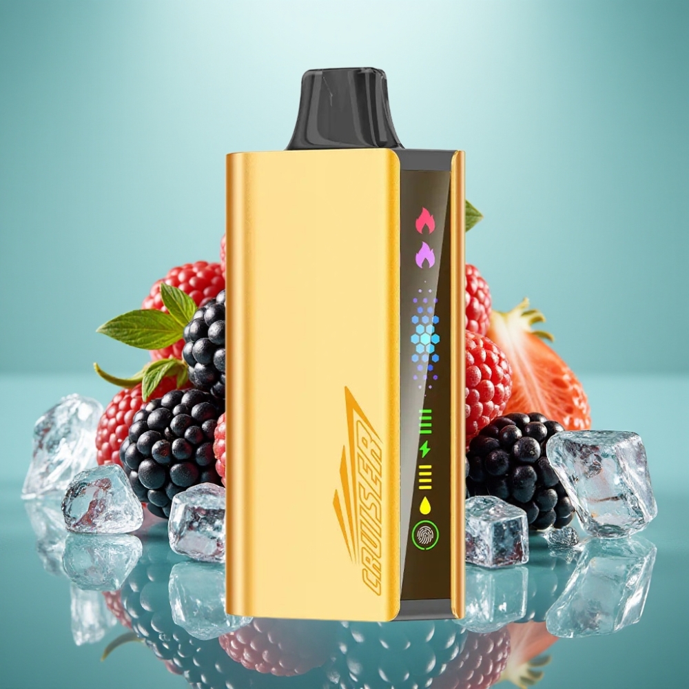 JNR Cruiser 12000 Pūkšt. Jėga 50mg/ml Juodoji Avietė Su Ledu