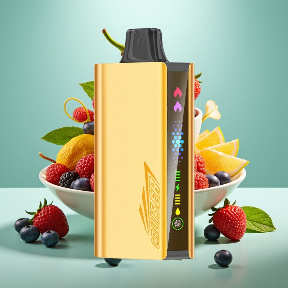 JNR Cruiser 12000 Puffs 3500 mAh 25ml Mišrios Uogos