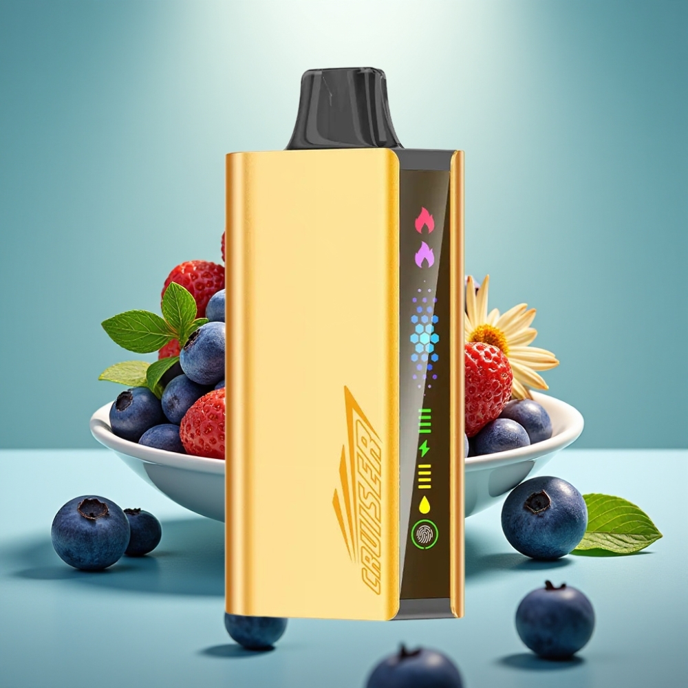 JNR Cruiser 12000 Puffs Be Mokštuko Vienkartinis Veipas, 3500 mAh Baterija, 25ml Skysčio