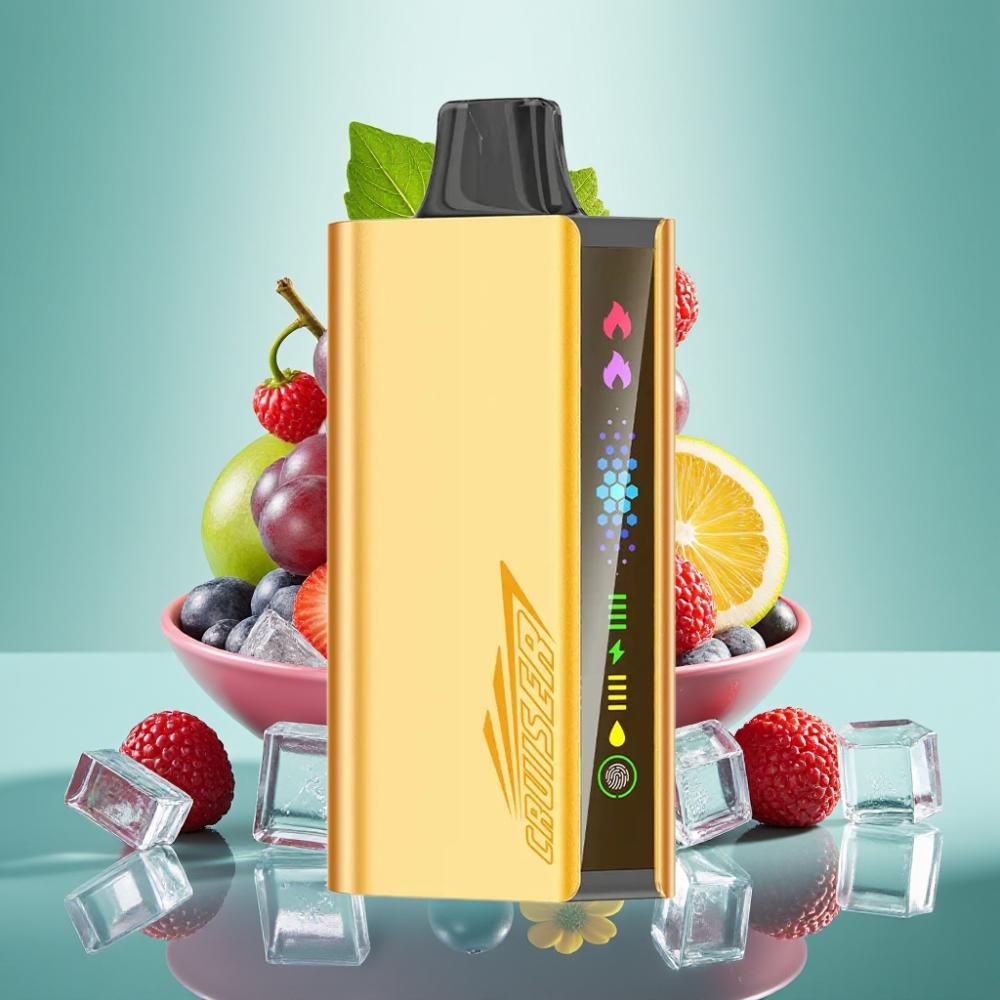 JNR Cruiser 12000 Puffs Jėga 50mg/mL Vynuogių Ledas