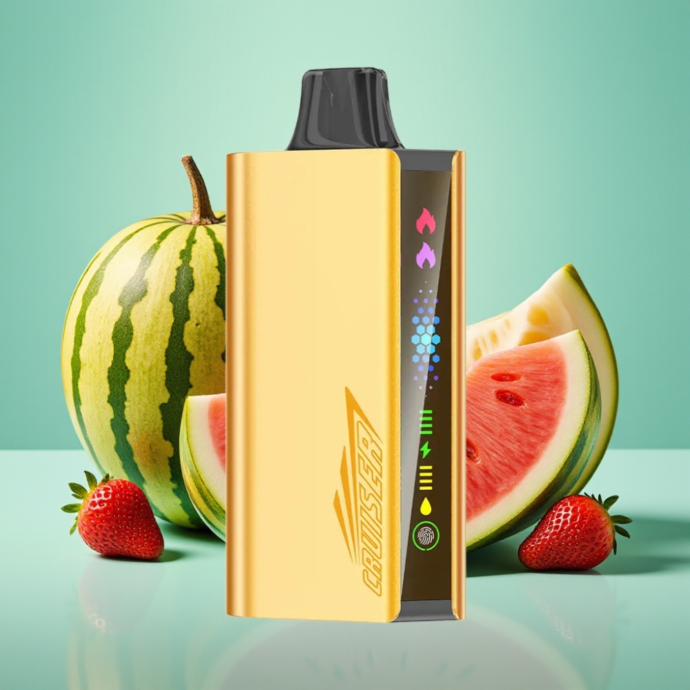 JNR Cruiser 12000 Puffs No-Charge Disposable 3500mAh Braškė Kokosas Arbūzas