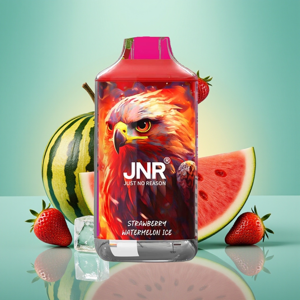 JNR Falcon 16000 Puffs, 850 mAh, 22ml, Braškė Arbūzas Ledas