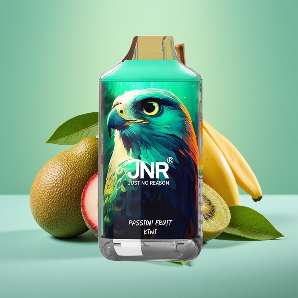 JNR Falcon 16000 Puffs su 850 mAh & 22ml Didžiųjų Drakų Vaisių-Kivi Skoniu