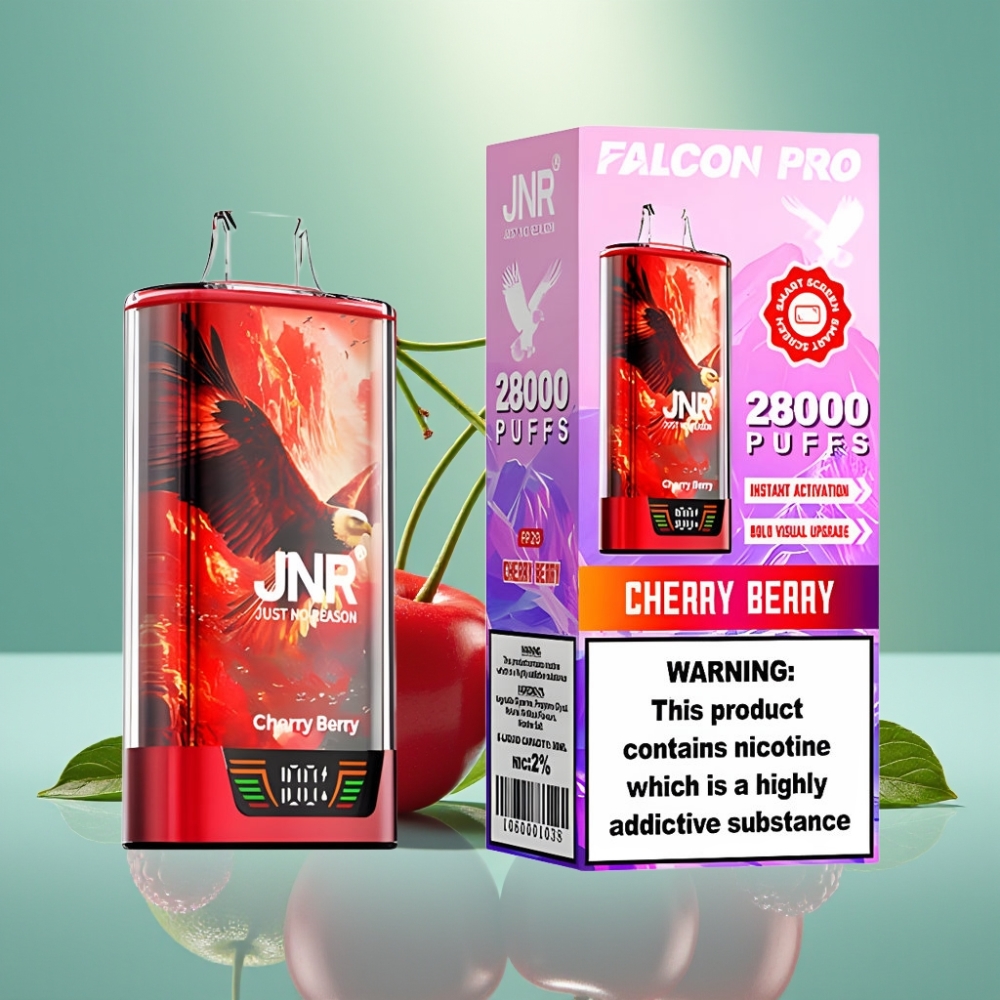 JNR Falcon Pro 28000 30ml 5% Vyšnių Uogų