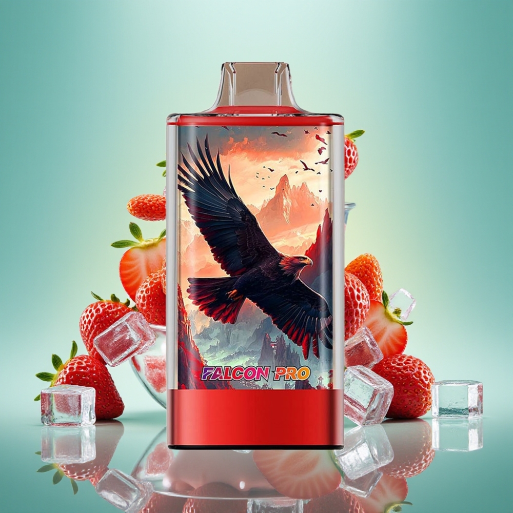 JNR Falcon Pro 28000 30ml 5% Žemuogės Ledas