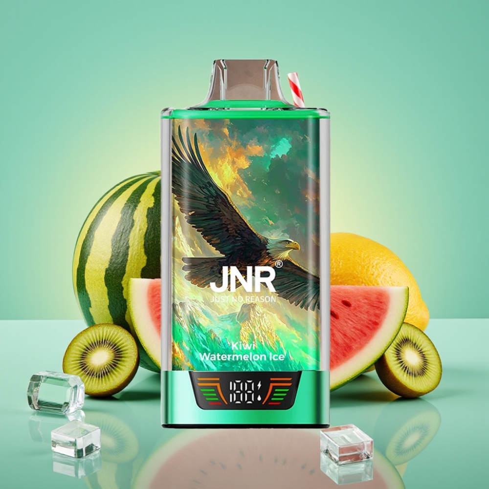 JNR Falcon Pro 28000 Dūmai, Kiwi Arbūzas Ledas, 30ml, 950mAh