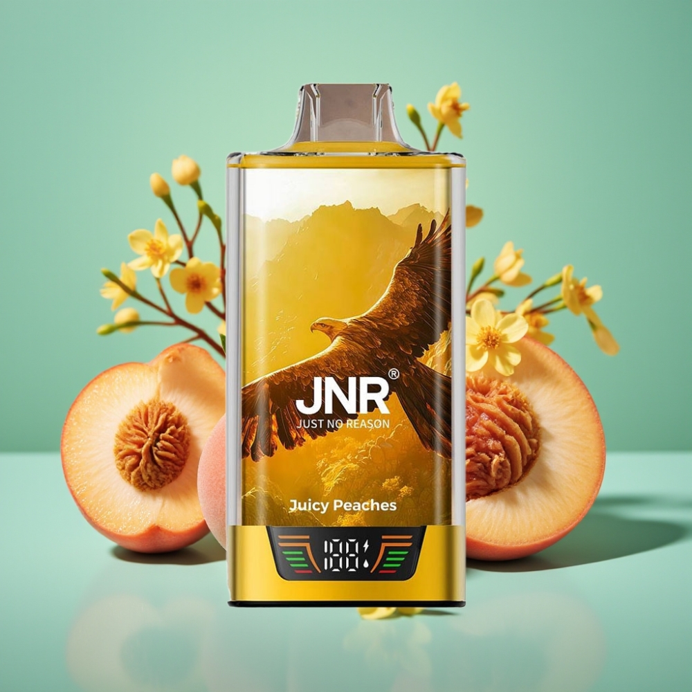 JNR Falcon Pro 28000 Disposable Vape Sultūsios Persikos 30ml 5%