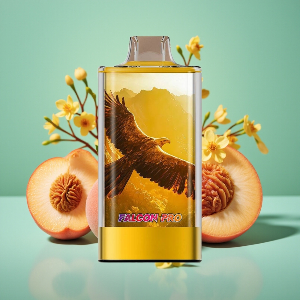 JNR Falcon Pro 28000 Disposable Vape Sultūsios Persikos 30ml 5%