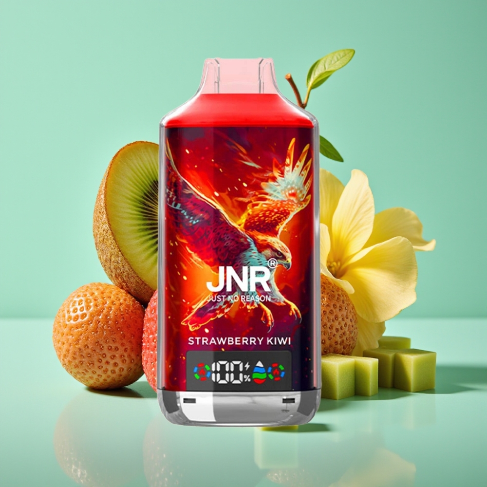 JNR Falcon X 18000 Puffs 24ml 750mAh Braškė-Kivis