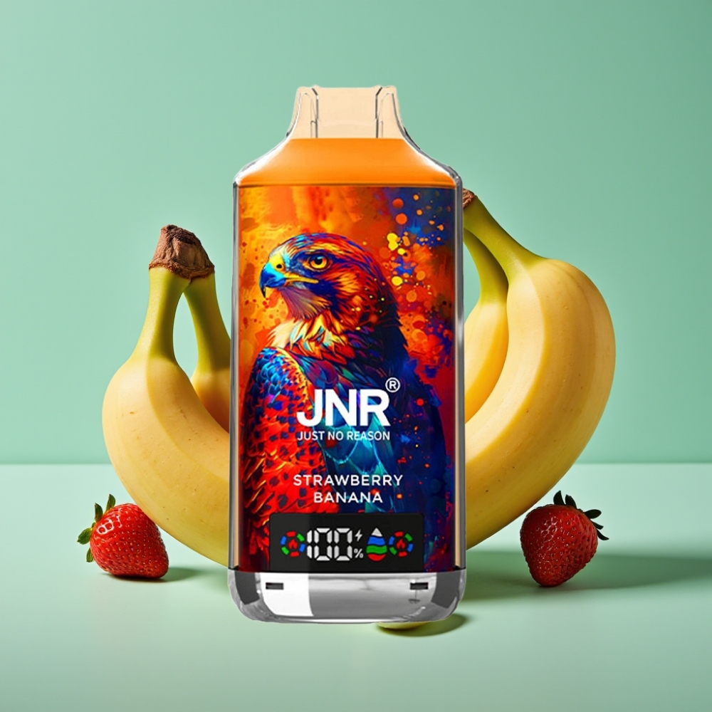 JNR Falcon X 18000 Puffs, 750mAh, Braškės-Bananai