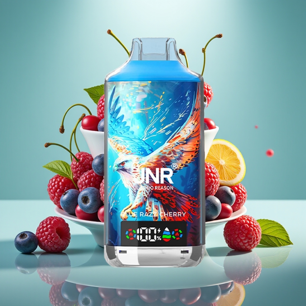 JNR Falcon X 18000 Puffs Dual Mesh Coil Mėlynųjų Serbentų Vyšnių