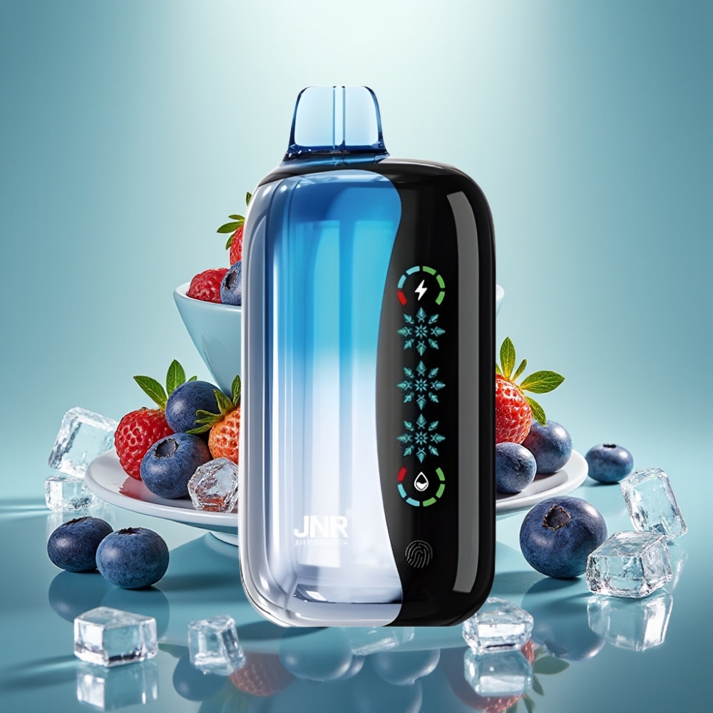 JNR Flex Ice 21000 Puffs 26ml Mėlynųjų Uogų Ledas Tipo-C Įkrovimas