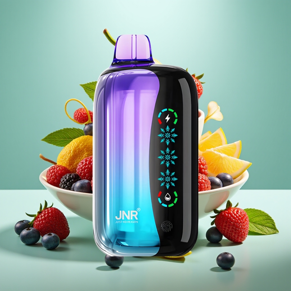 JNR Flex Ice 21000 Puffs, 26ml, Mėlynių Uogų Skonis