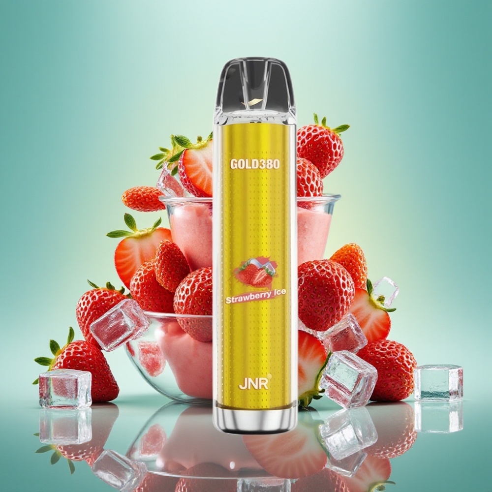 JNR Gold380 6000 Puffs 1500mAh Braškės Ledas