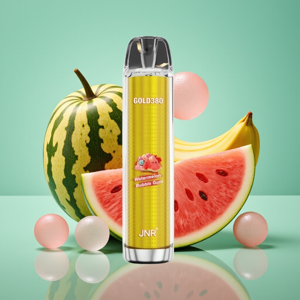 JNR Gold380 6000 Puffs 1500mAh Vandens Meliono Surburkštukas