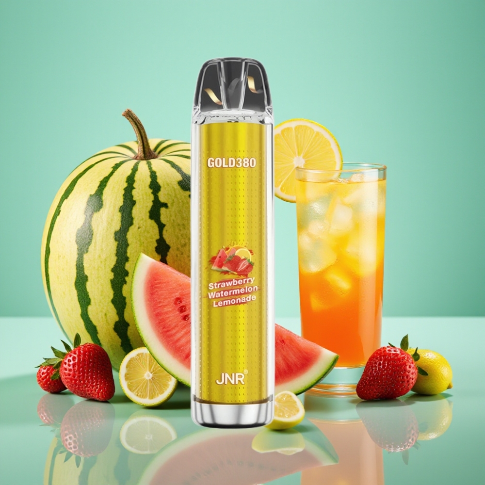 JNR Gold380 6000 Puffs Disposable Vape Braškių Arbūzo Limonadas 1500mAh 1.0ohm