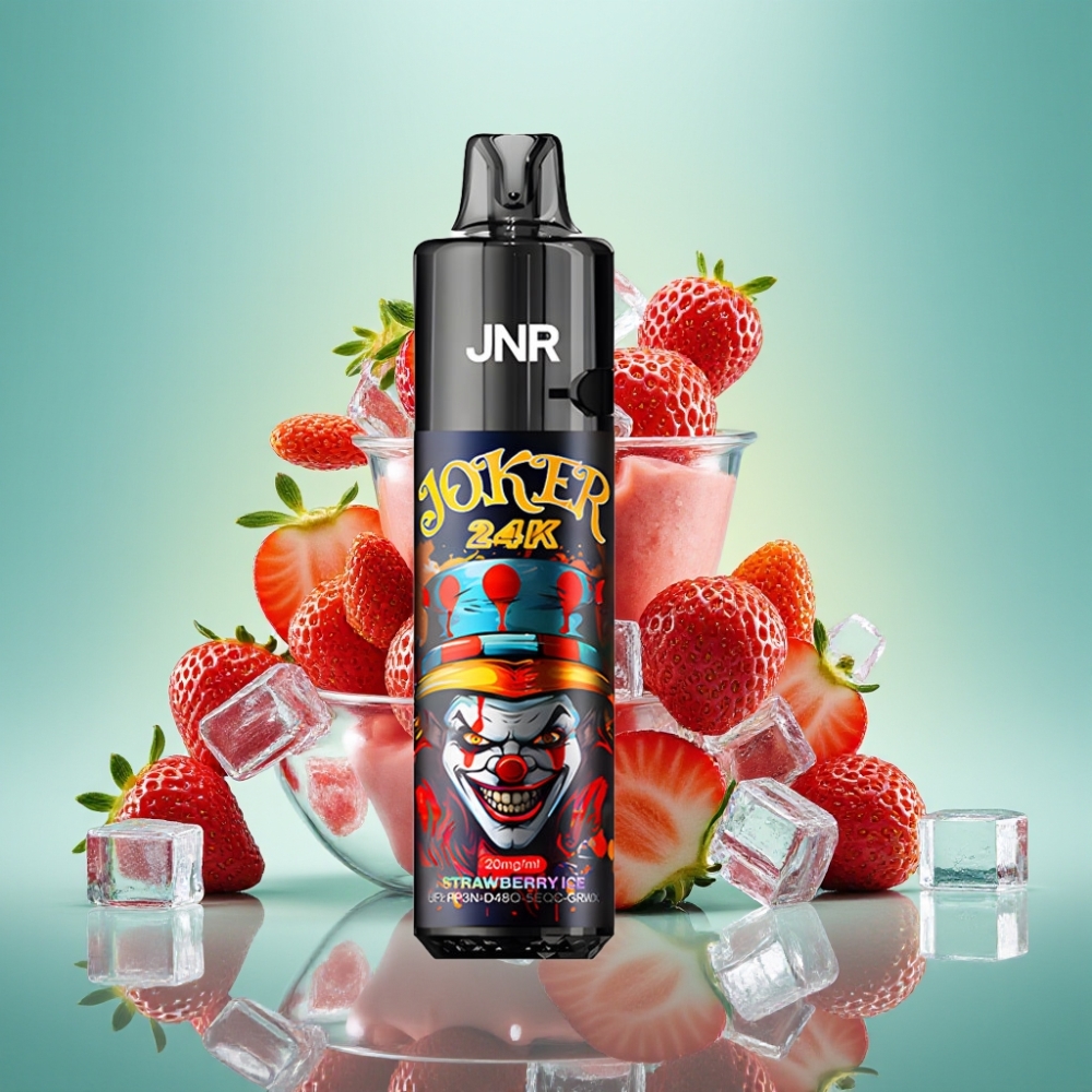 JNR Joker 24000 Puffs, 2+10ml, Braškės ledas
