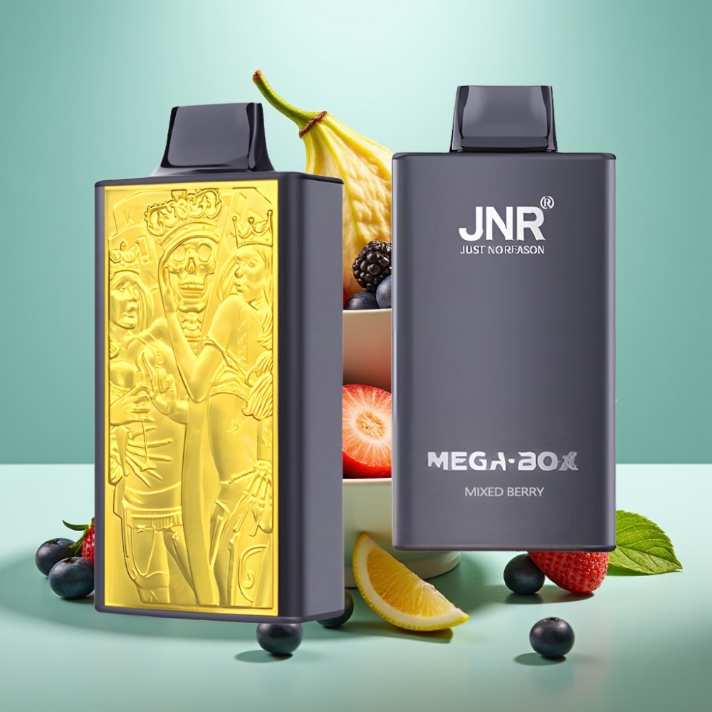 JNR Mega Box 25000 Pūkšt. 30ml Mišrios Uogos Tipas-C