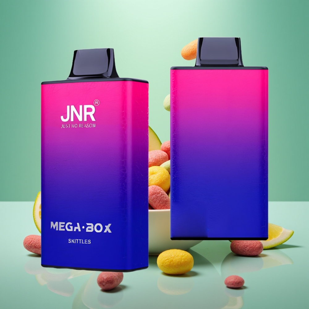 JNR Mega Box 25000 Pūkštelių, 30ml, Type-C, Skittles