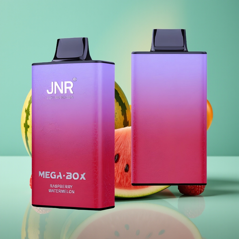 JNR Mega Box 25000 Pūkštukų Disposable Vape Aviečių Arbūzas, 30ml, Type-C