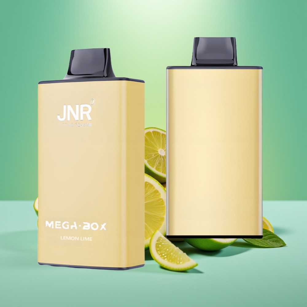 JNR Mega Box 25000 Pūkštukų Disposable Vape Citrina & Žalioji Lima, 30ml, 850mAh