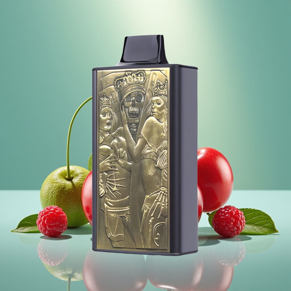 JNR Mega Box 25000 Puffs, 30ml, Cherry Berry (Vyšnių Uogų)