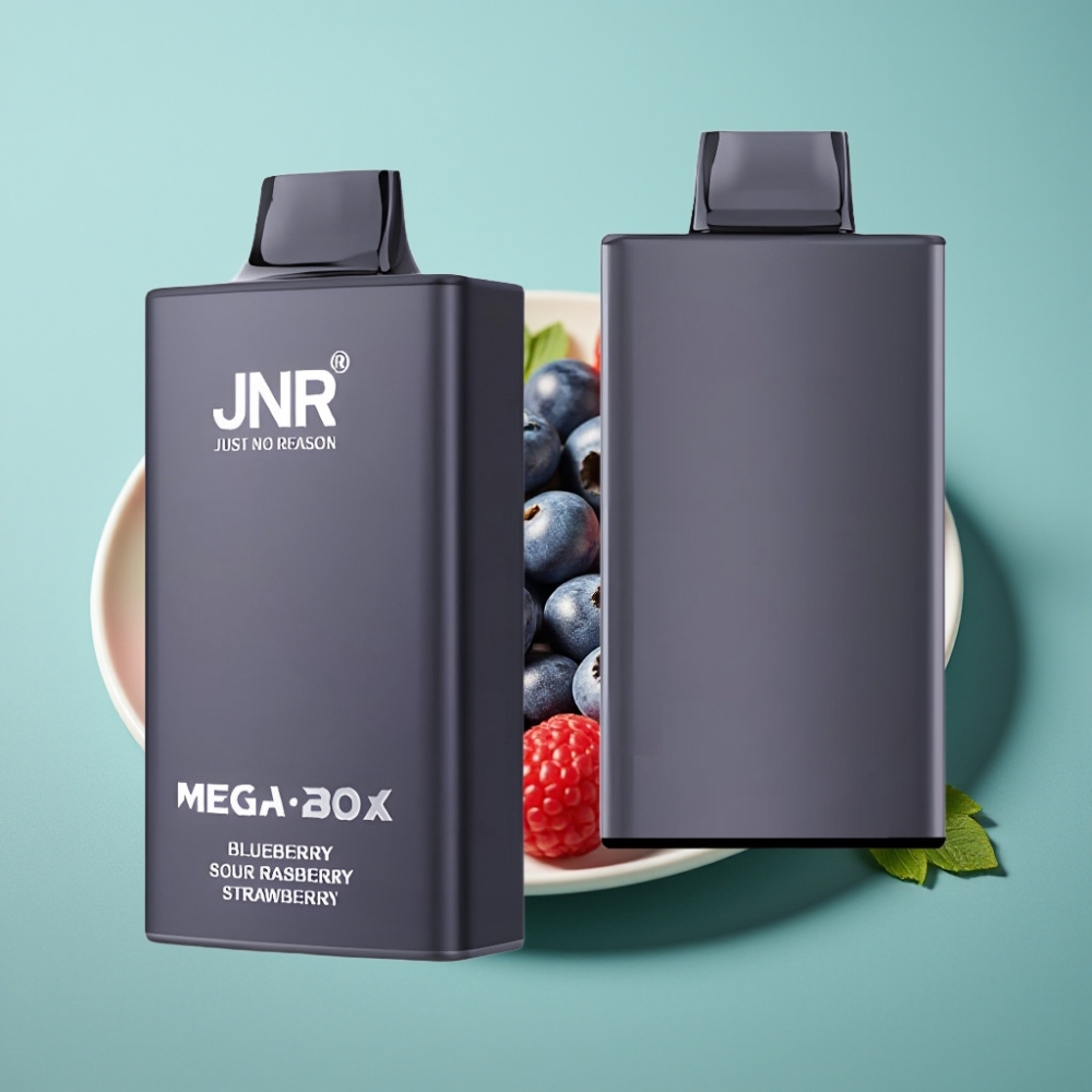 JNR Mega Box 25000 Puffs, 30ml, Type-C, Mėlynių Aviečių Braškių Skonį