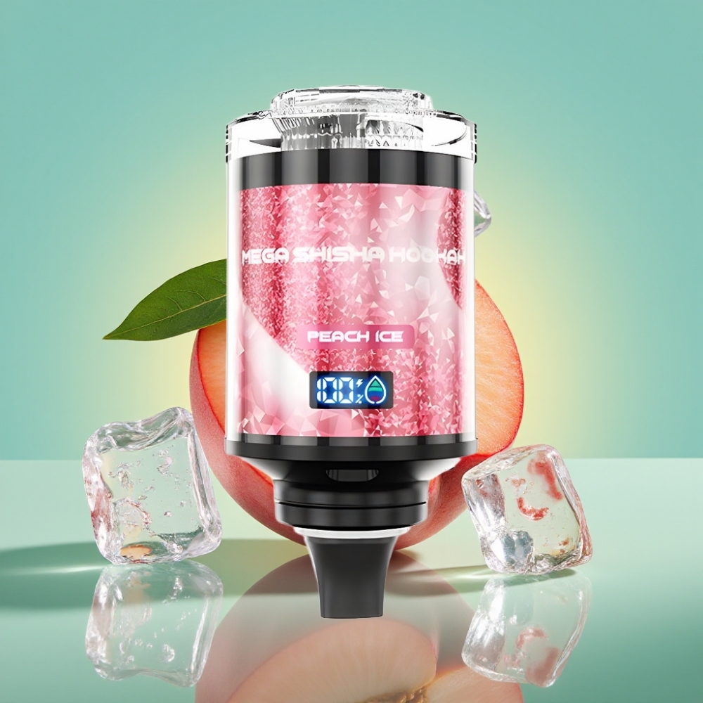 JNR Mega Shisha Hookah 100K Tipinio C ledai 60ml 2200mAh