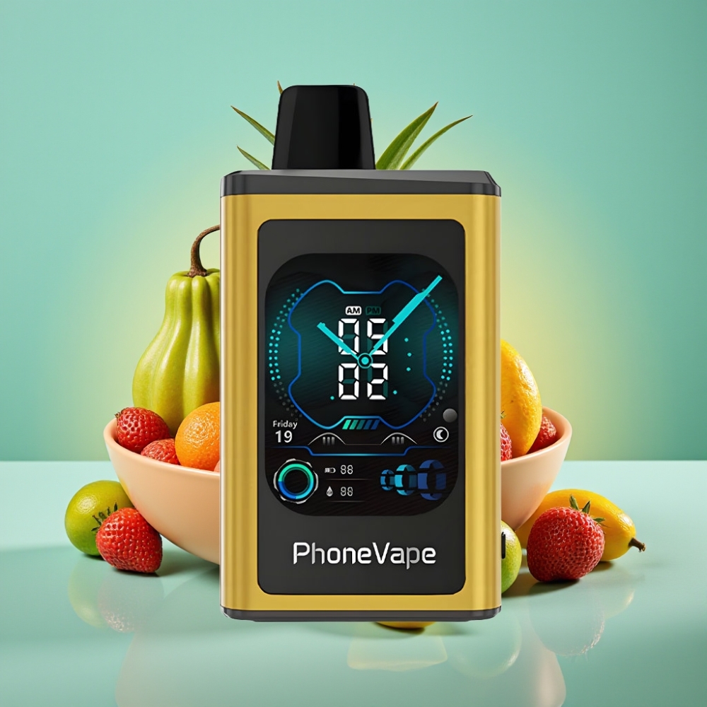 JNR PhoneVape 30000 puffų Disposable Vape, Tipas-C, Turbo Režimas, Užpiso Puikiai