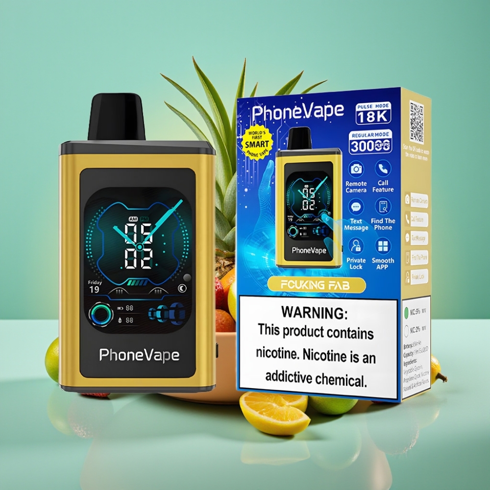 JNR PhoneVape 30000 puffų Disposable Vape, Tipas-C, Turbo Režimas, Užpiso Puikiai