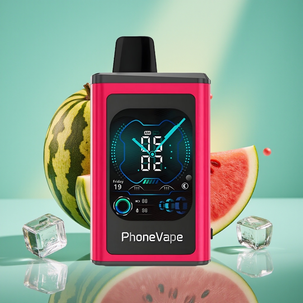 JNR PhoneVape 30000 užpūtimų, 850mAh, Arbūzas su ledu